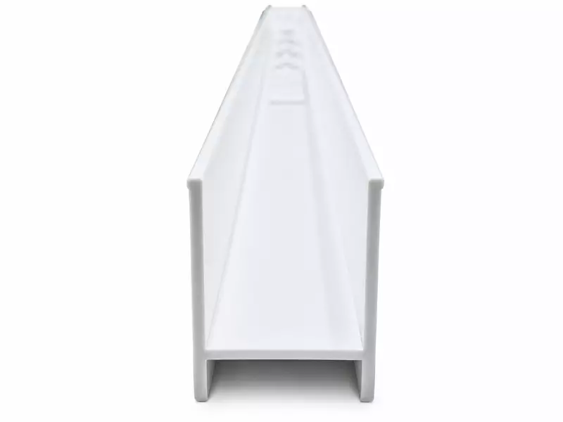 Wardrobe Double-Sided End Cap H443mm – White