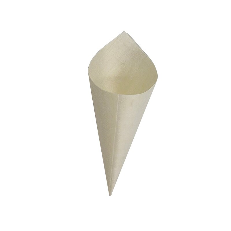 Earth Essential EziServe Wooden Food Cone 180mm