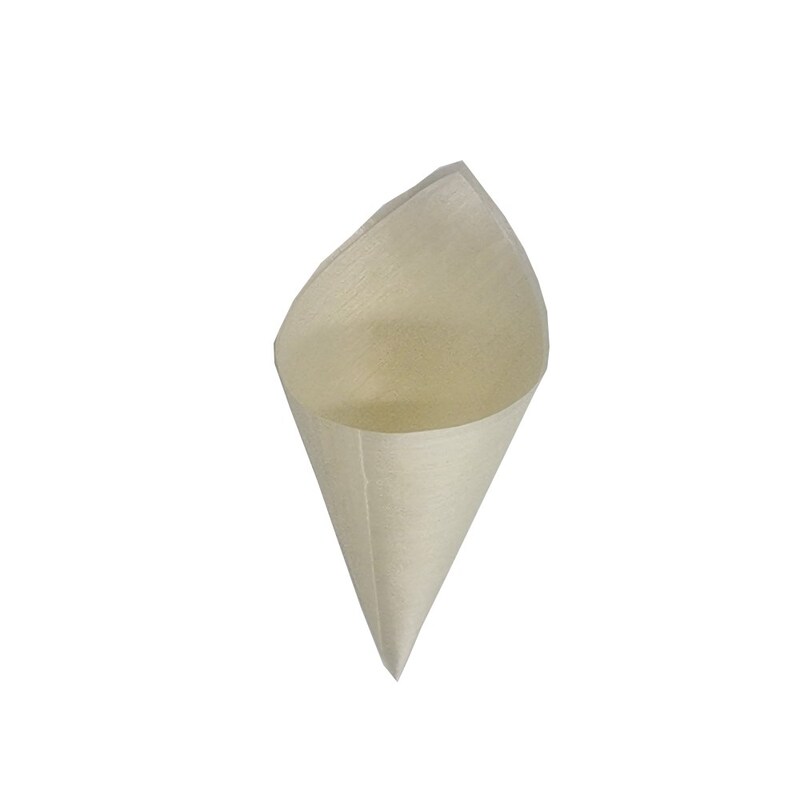 Earth Essentials EziServe Wooden Food Cone 120mm