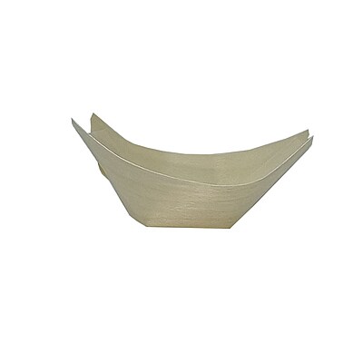 Earth Essentials Wooden Ovasl Boat 115 x 65mm