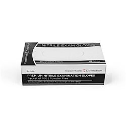 BLACK Nitrile Gloves [M]  [1 Carton is 10 Boxes of 100]
