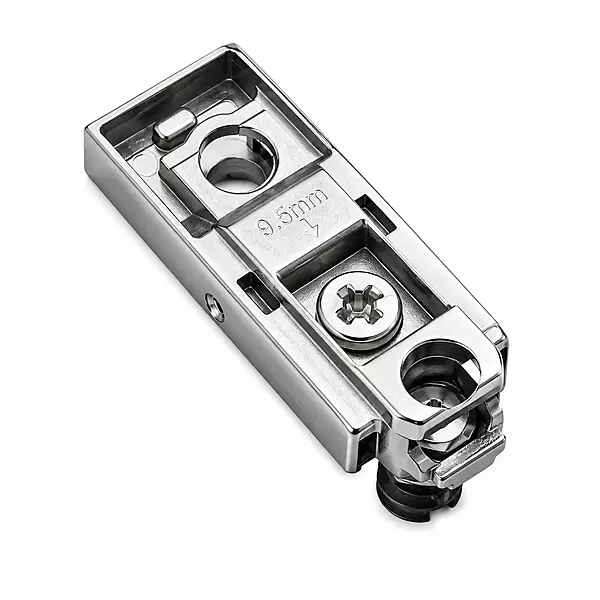 T-Type Cam Adjustable Linear Plate (15mm Euro Screws)