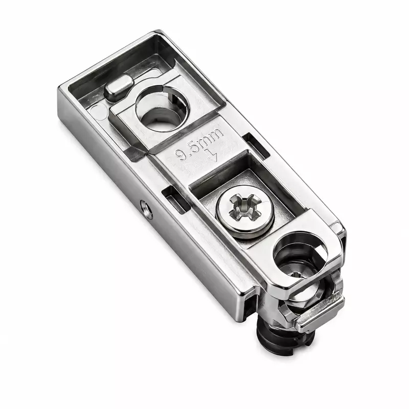 T-Type Cam Adjustable Linear Plate (15mm Euro Screws)