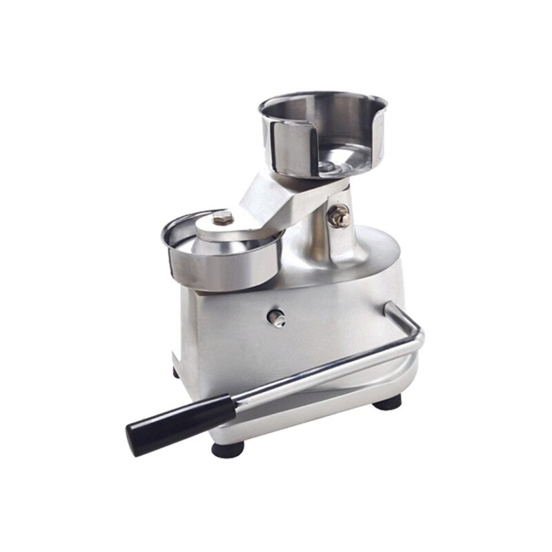 Pro Equip Manual Hamburger Press w Paper Discs 130mm