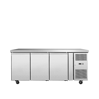 Pro Equip 3 Door Undercounter Fridge