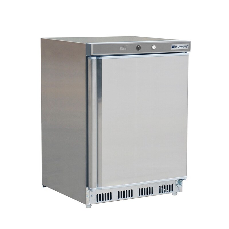 Proequip 1 Door Undercounter Fridge 129L
