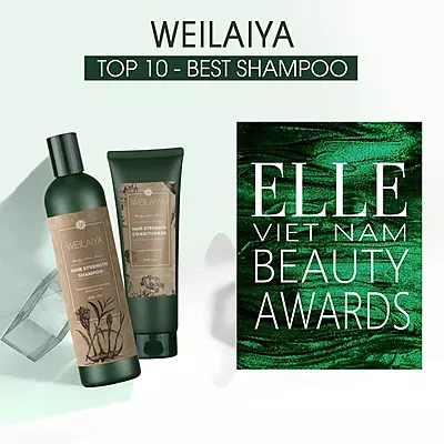 WEILAIYA ZINGIBER OFFICINALE JUICE BRIGHT HAIR SHAMPOO & CONDITIONER SET FOR HAIR LOSS  [ FOR DRY HAIR ]