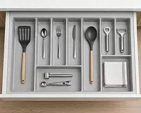 Velluto 600 mm Cutlery Tray – White