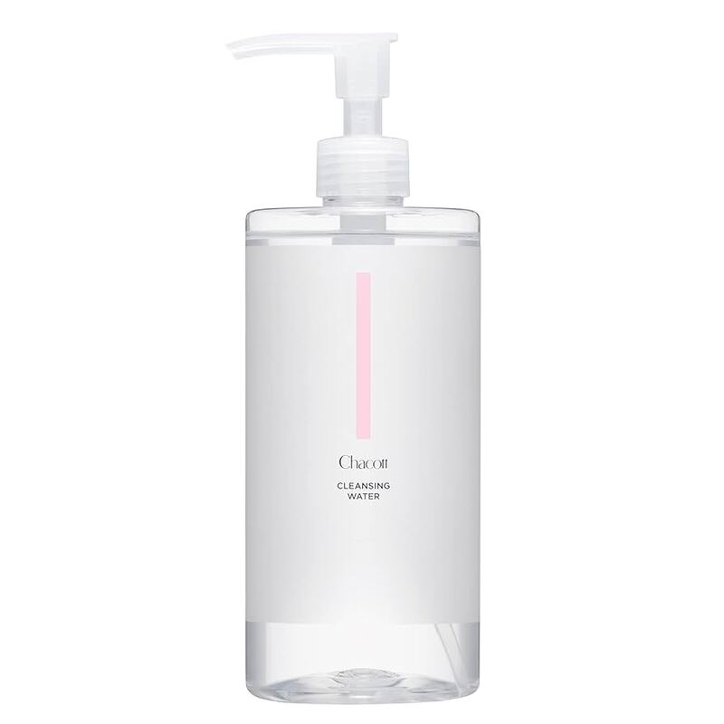 CHACOTT Cleansing Water bottle with gentle makeup removal formula