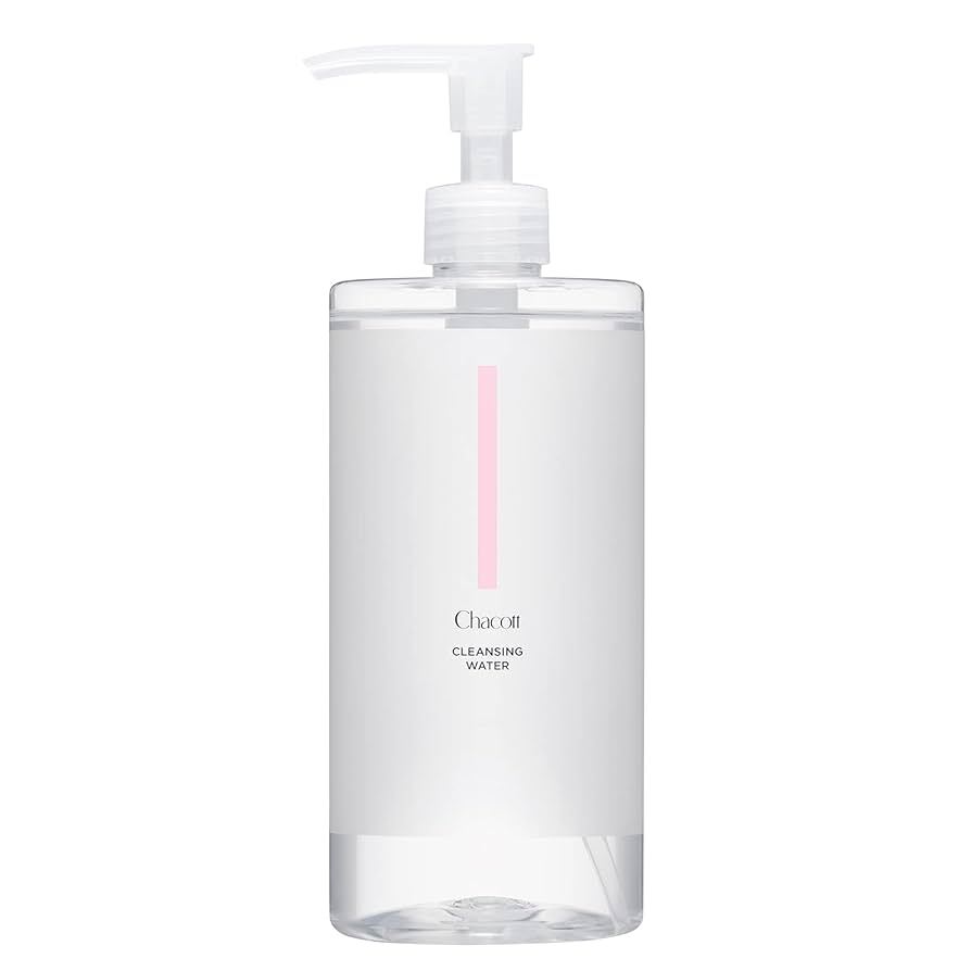CHACOTT Cleansing Water bottle with gentle makeup removal formula