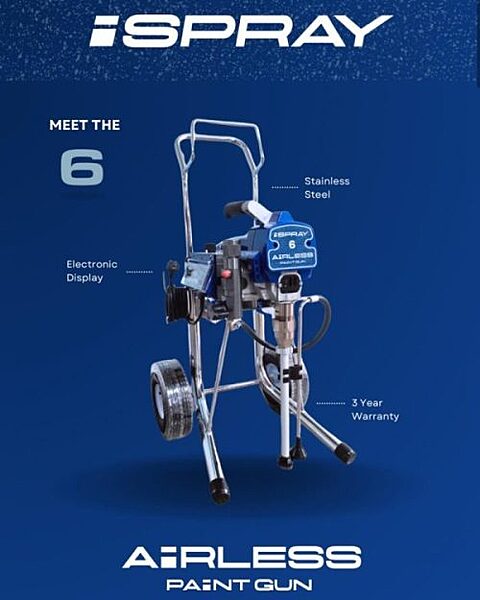 X- SPRAY AIRLESS PAINT GUN