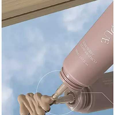Veridique Rose Berry Glow BB Serum bottle 50ml – BB serum with SPF50 protection