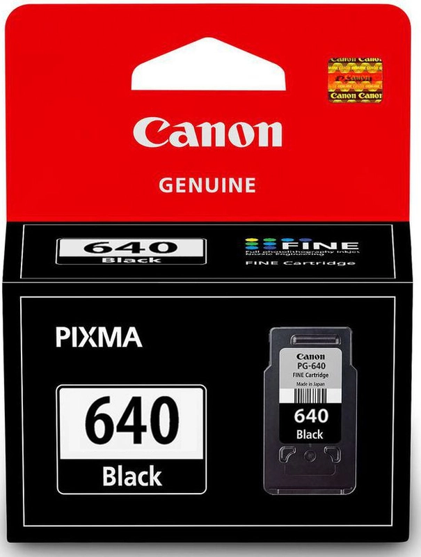 Canon PG640 Black Ink Cart