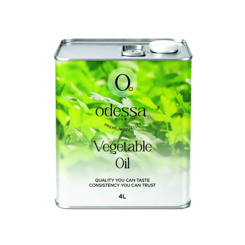 Vegetable Oil - 4L - Tin