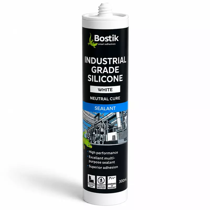 Bostik Industrial Grade Silicon White - 300ml
