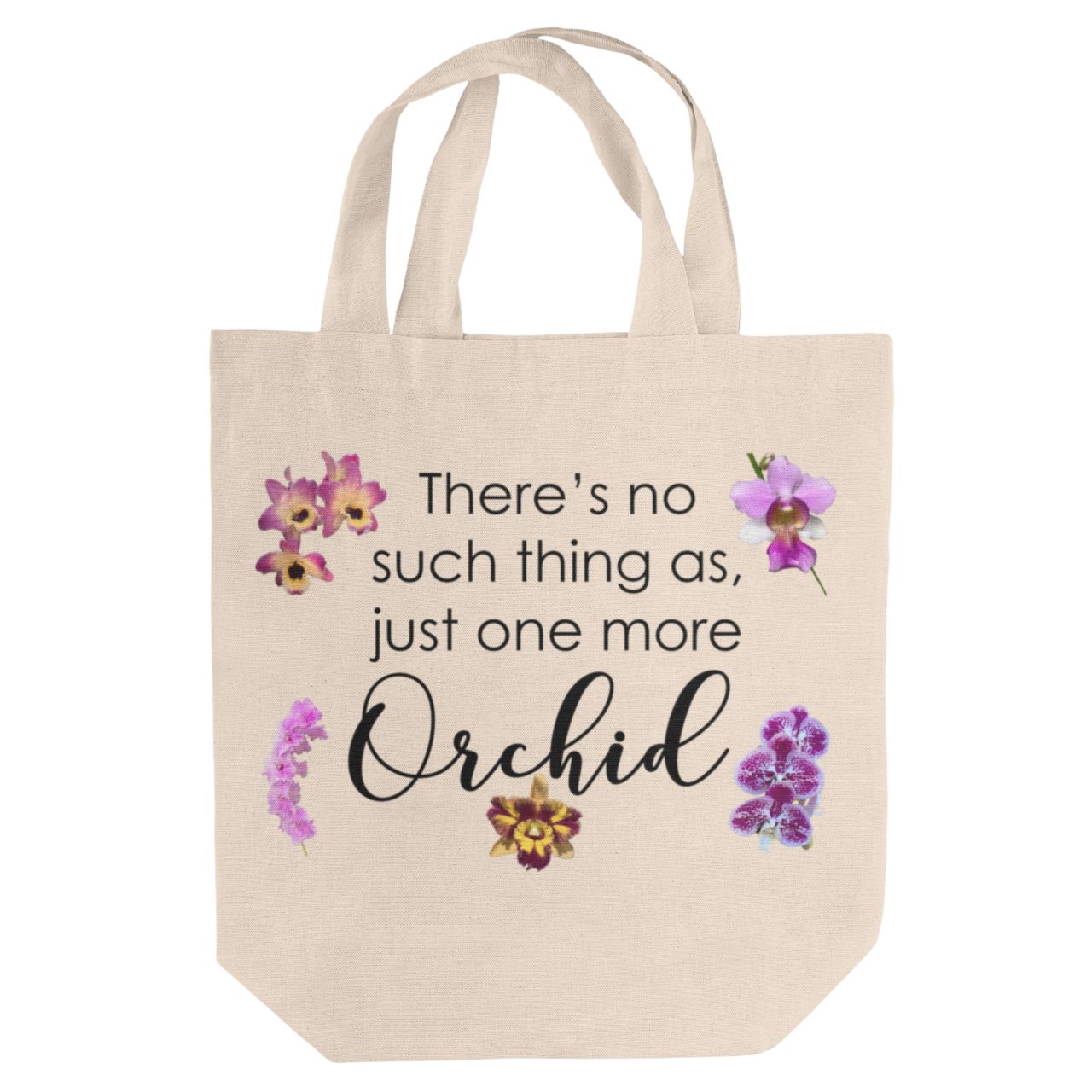 One More Orchid Medium Tote Bag One More Orchid Medium Tote Bag