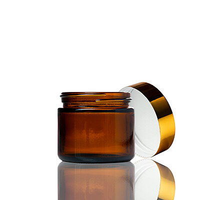50ml Glass Jar -  Amber
