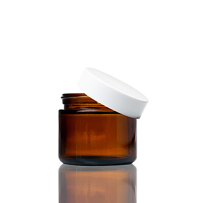 50ml Glass Jar -  Amber