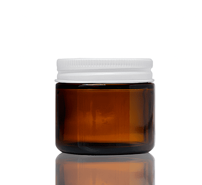 50ml Glass Jar -  Amber
