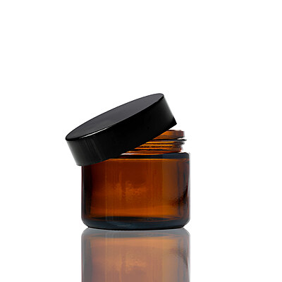 50ml Glass Jar -  Amber