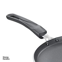 Prestige/ Manttra Omega Aluminium Select Plus Non-Stick Omni Tawa, 30 cm, Black