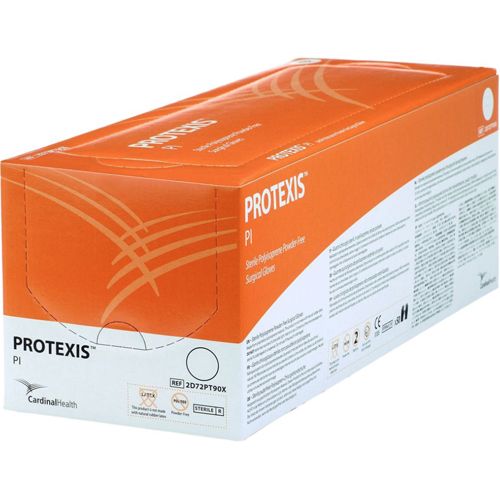 Protexis PI Latex Free Powder Free Sterile Surgical Gloves 2D72PT Box Of 50 Protexis PI Latex Free Powder Free Sterile Surgical Gloves 2D72PT Box Of 50
