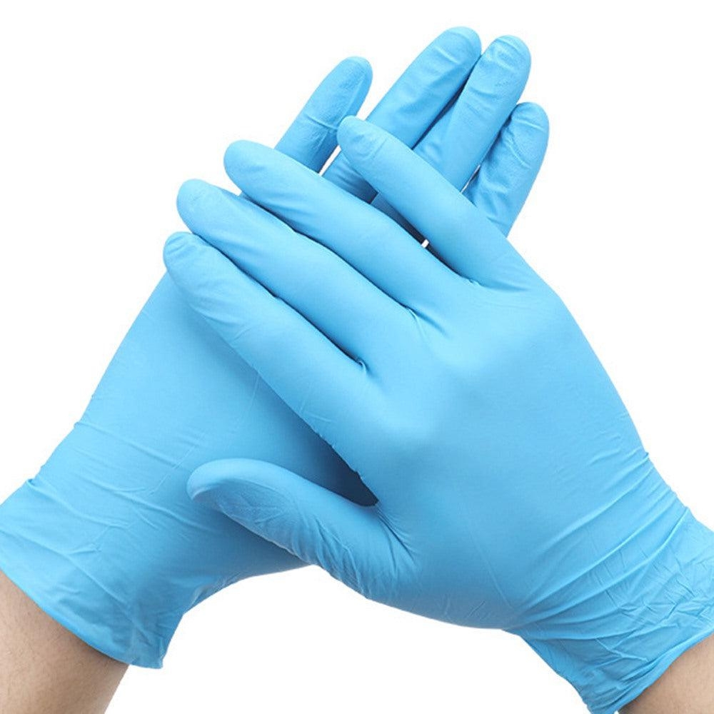Handicare Nitrile Powder Free Blue Examination Gloves Box Of 100