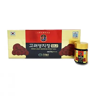 Kana Nongsan Korea Linhzhi Mushroom Extract Gold bottle