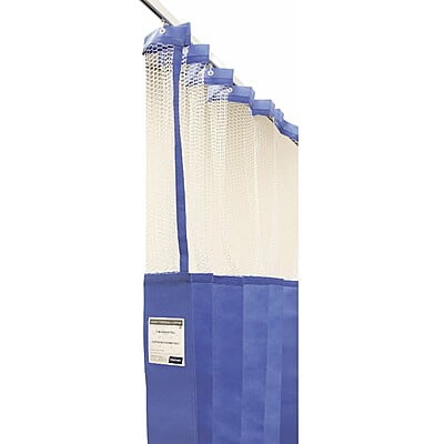Haines Disposable Antimicrobial Medical Curtains With Mesh Top 4.5x2.3m Box of 8