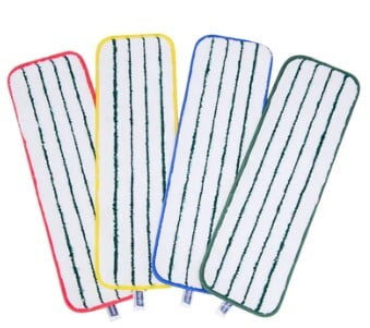 Haines Microfibre Reusable Flat Mop Head Pack Of 5 Haines Microfibre Reusable Flat Mop Head Pack Of 5