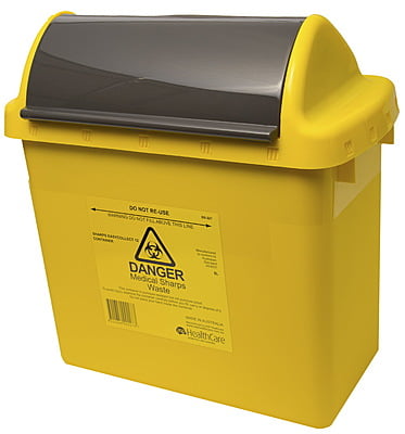 EasyCollect Sharps Container Yellow 12 Litre