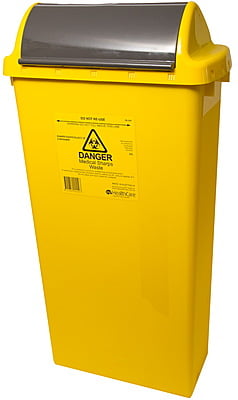 EasyCollect Sharps Container Yellow 25 Litre EasyCollect Sharps Container Yellow 25 Litre