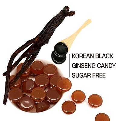 GEUMHEUK BLACK GINSENG CANDY NO SUGAR