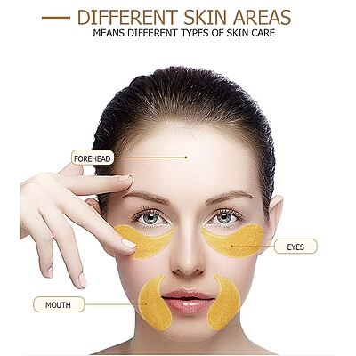 Hydrating and brightening under-eye treatment with 60pcs