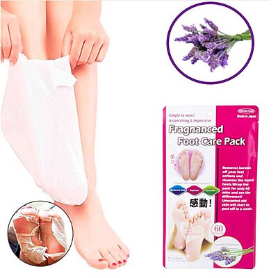 Liquid foot care pack with natural lavender extract