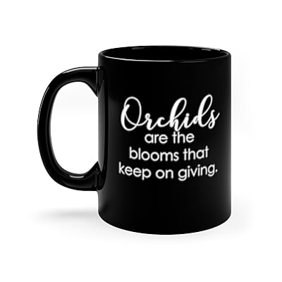 Keep On Giving Orchid Coffee Mug