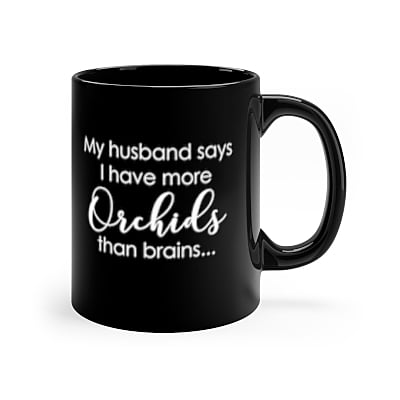 Husband More Orchids Coffee Mug