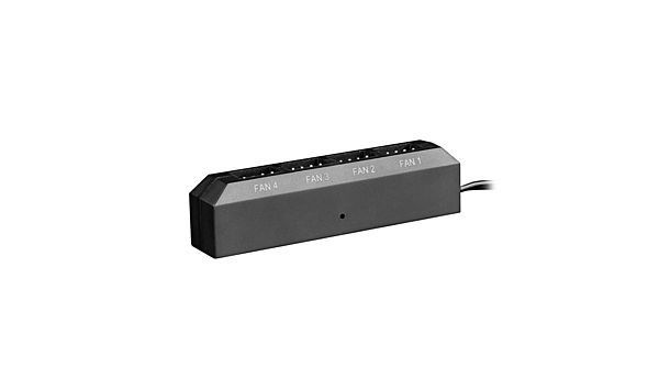 DeepCool FH-04 4 Port Fan Hub, Compatible With 12V 3PIN/4PIN Fans, 550mm, Extend Up To 4 Fans
