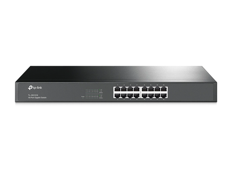 TP-Link 16 Port Gigabit Switch (10/100/1000) Metal Rack Mount