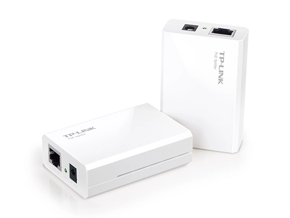 TP-Link TL-POE200 PoE Injector Splitter 10/100Mbps Power Over Ethernet Adapter Kit carry Power & Data over 100m Plug & Play