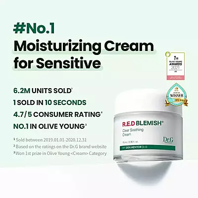 DR.G RED BLEMISH CLEAR SOOTHING CREAM