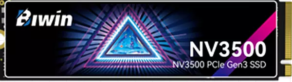 Biwin NV3500-512G PCIe3.0 M.2 2280  up to up to 3500MB/s & 2500MB/s Case pack(Iner/Out) 30/120 Biw-NV3500-512G