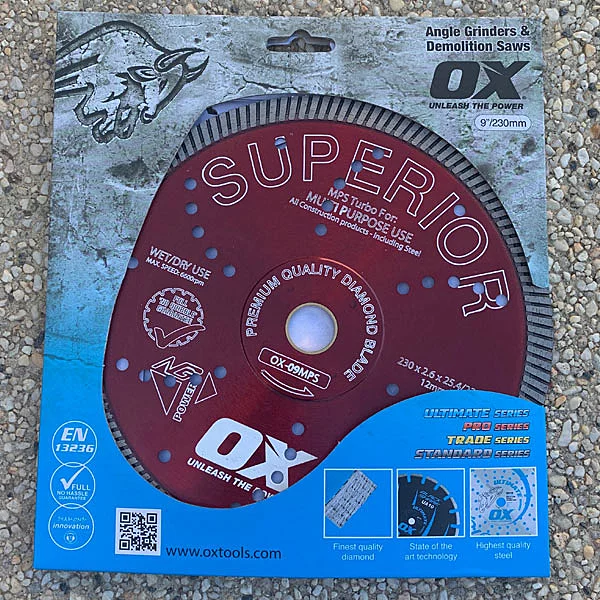 OX Grinding Blade Assorted Sizes