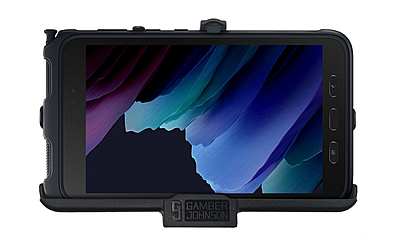 Samsung Tab Active2/Active3 Living Hinge Charging Cradle w /pwr adapter & cig lighter