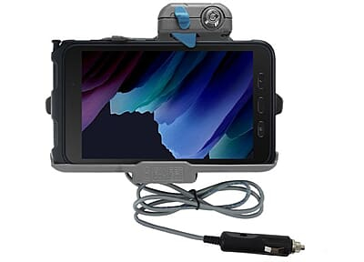 KIT - Samsung Galaxy Tab Active2/Active3/Active5 DUAL USB Dock w/ cigarette adapter (7160-1368-20) and Samsung Power Pass-Through Module Kit (7160-1023-00)