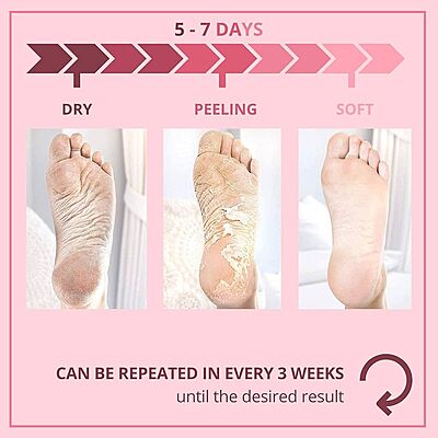 Soothing and moisturizing foot treatment pack from Japan