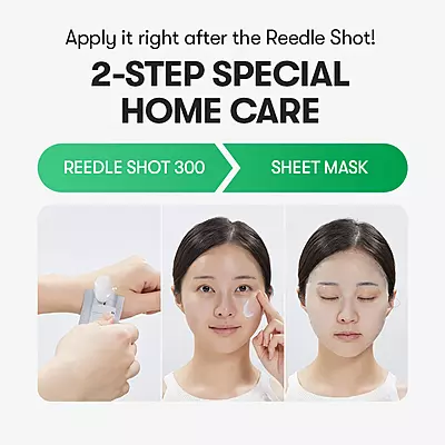 VT Reedle Shot 300 2-Step Mask pack – exfoliate and hydrate in one
