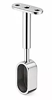 Oval Rail End Pillar Support Adjustable