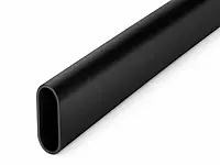 Oval Hanging Rail 3M - Aluminium