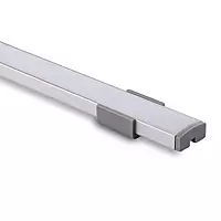 Micro LED Profile Foggy Silver without Lip